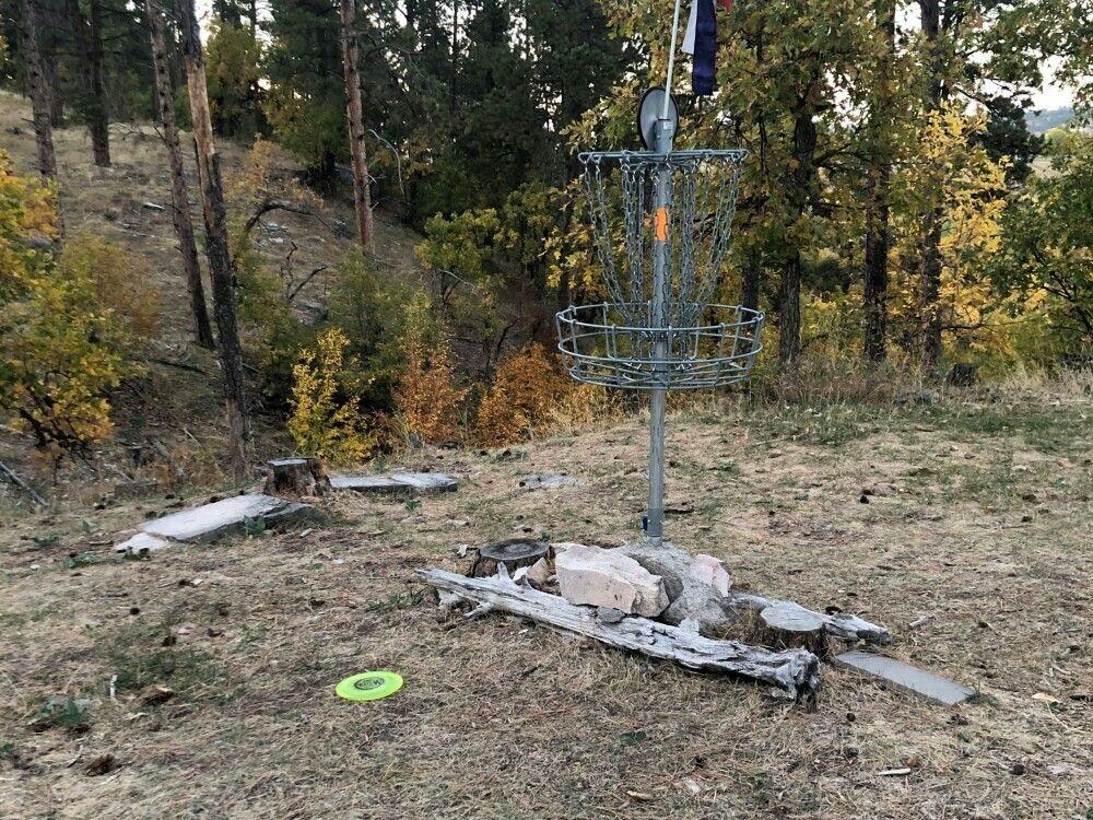 Hole 26, Spearfish Canyon Disc Golf