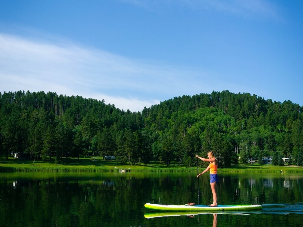 Iron Creek Lake, Spearfish, SD. 